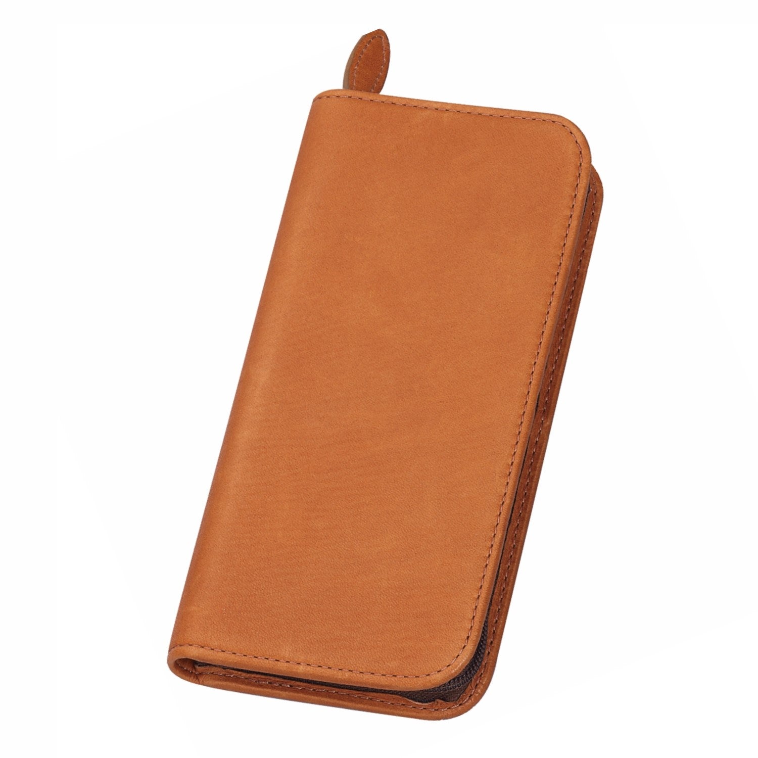 Pilot Pensemble Leather Three Pen Case - Brown