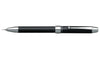 Platinum Multi Function Ballpoint Pen - Pin Stripe / Satin Black