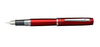 Platinum Procyon Fountain Pen - Carmine Red