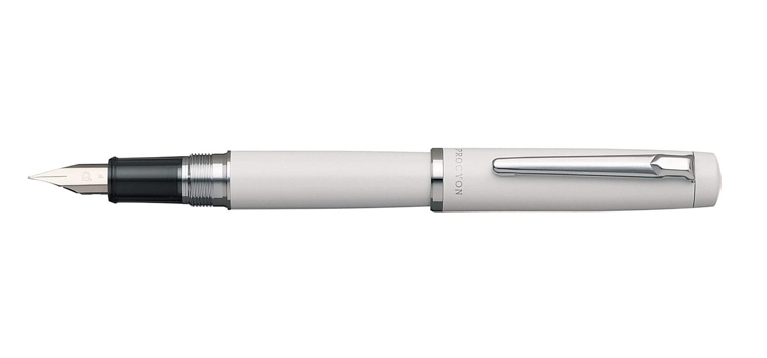 Platinum Procyon Fountain Pen - Porcelain White