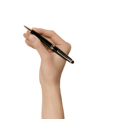 Montblanc 164 Meisterstück Ballpoint Pen - Rose Gold Trim