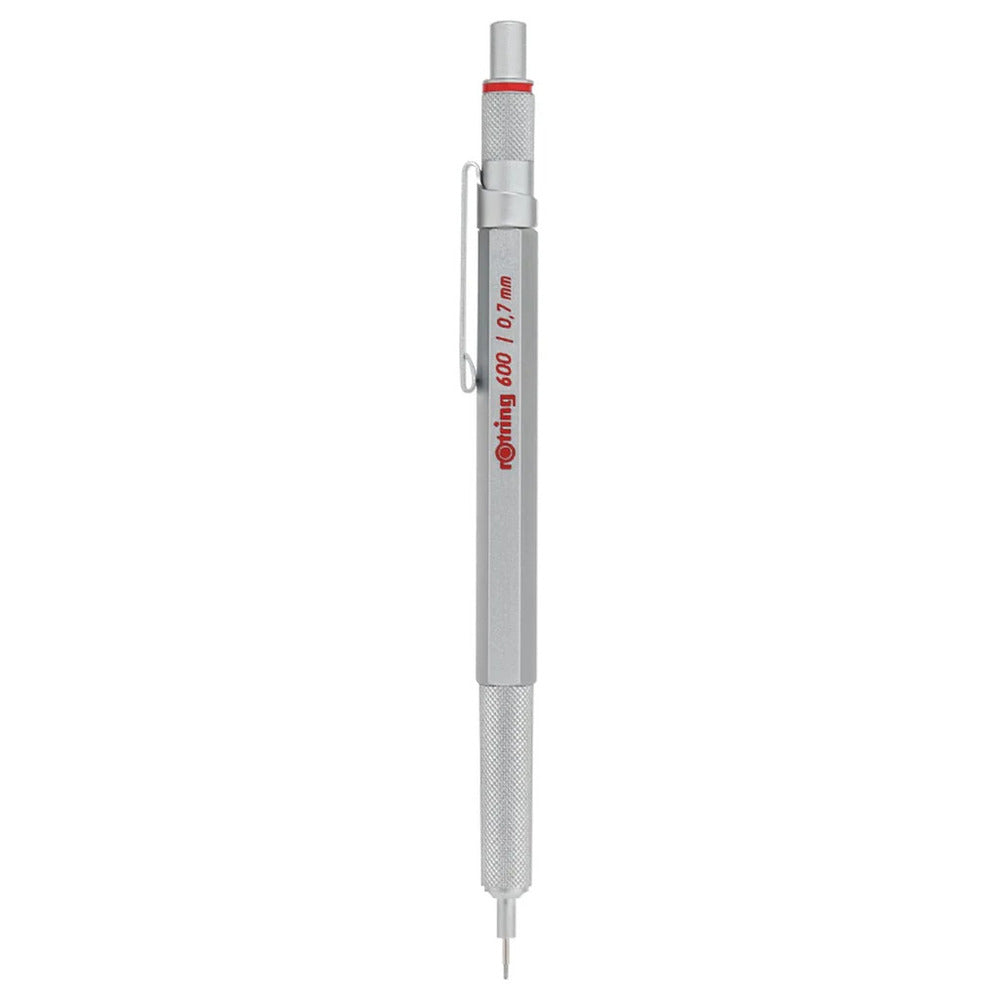 Rotring 600 Mechanical Pencil 0.7mm - Silver