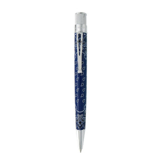 Retro 51 Tornado Popper Ballpoint Pen - Bandit - Butch - BLUE