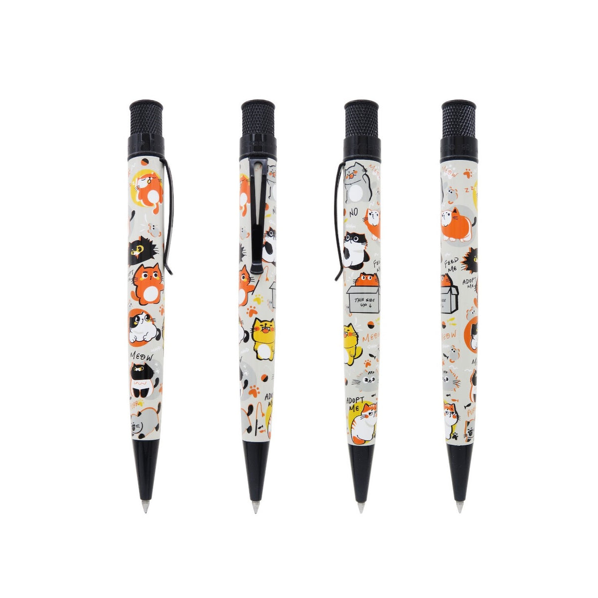 Retro 51 Tornado Rescue Series 5 Ballpoint Pen - Cat