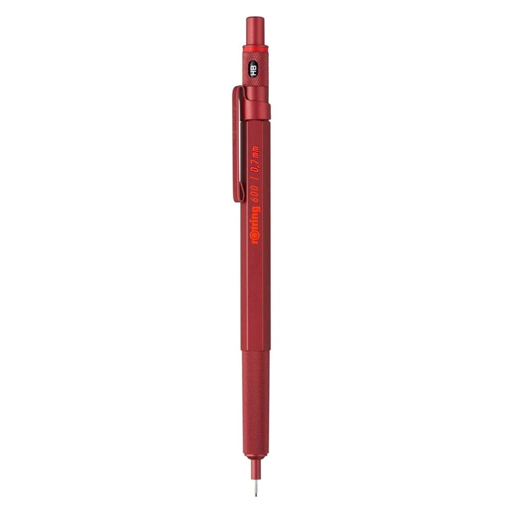 Rotring 600 Mechanical Pencil 0.7mm - Red