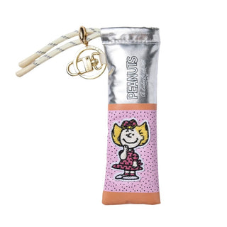 Esterbrook Peanuts Pen Case - Sally - PINK / ORANGE