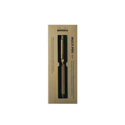 Rhodia scRipt 3-in-1 Multi Pen - Gold