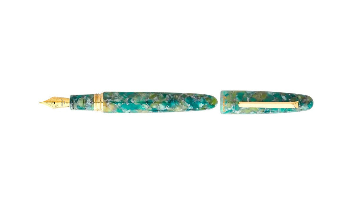 Esterbrook Estie Fountain Pen - Sea Glass / Gold Trim