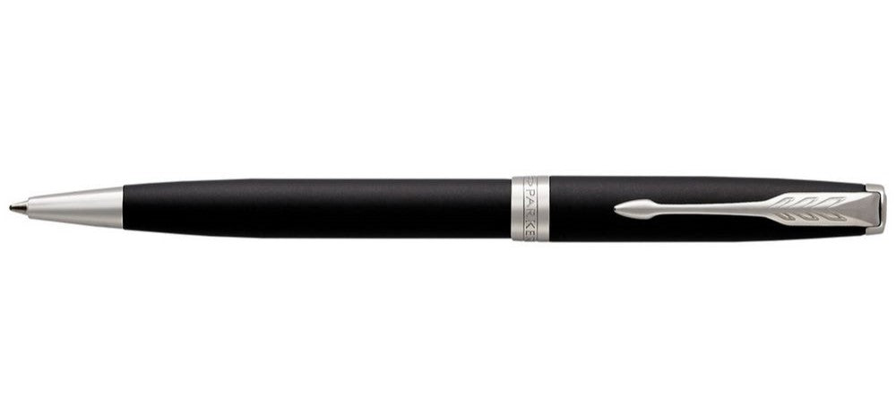 Parker Sonnet Ballpoint Pen - Matte Black / Palladium Trim