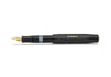 Kaweco Piston Sport Classic Fountain Pen - Black / Gold Trim