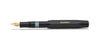 Kaweco Piston Sport Classic Fountain Pen - Black / Gold Trim