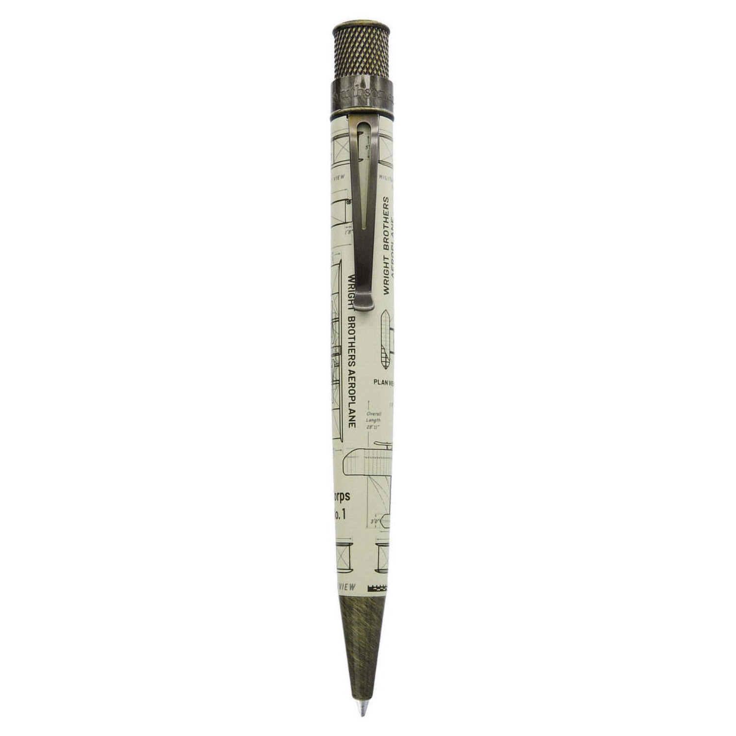 Retro 51 Tornado Smithsonian Rollerball - Wright Brothers Aeorplane