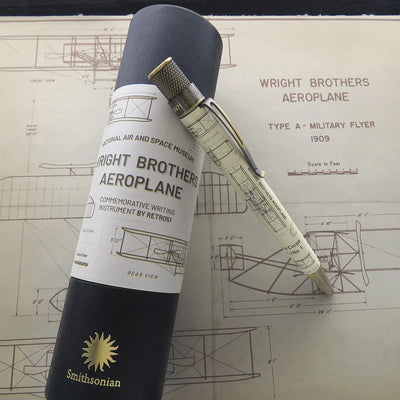 Retro 51 Tornado Smithsonian Rollerball - Wright Brothers Aeorplane