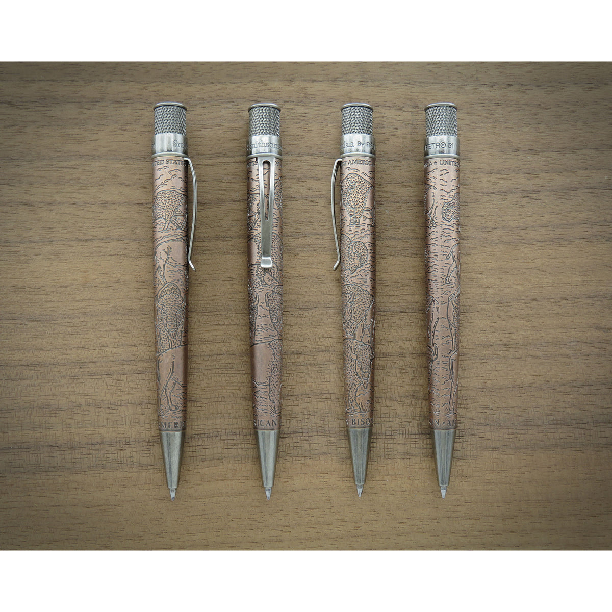 Retro 51 Tornado Smithsonian Rollerball - American Bison