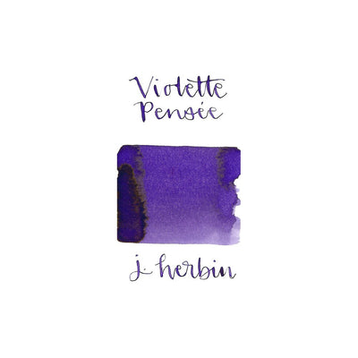 Jacques Herbin Bottle Ink 30ml - Violette Pensee (Violet Pansy)