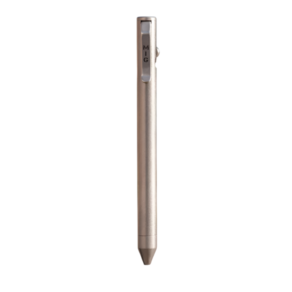 MIG Model 1 Bolt Action Ballpoint Pen - Titanium