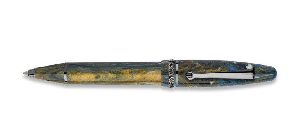 Maiora Golden Age Ballpoint Pen - Wind / Palladium Trim