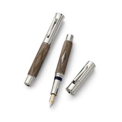Graf von Faber-Castell Pen of the Year 2010 Fountain Pen - Walnut - Limited Edition