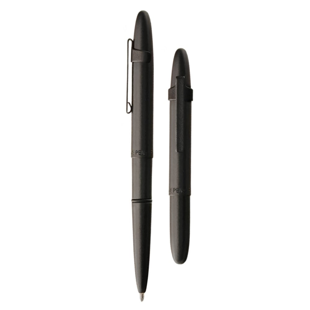 Fisher Matte Black Bullet Space Pen with Clip
