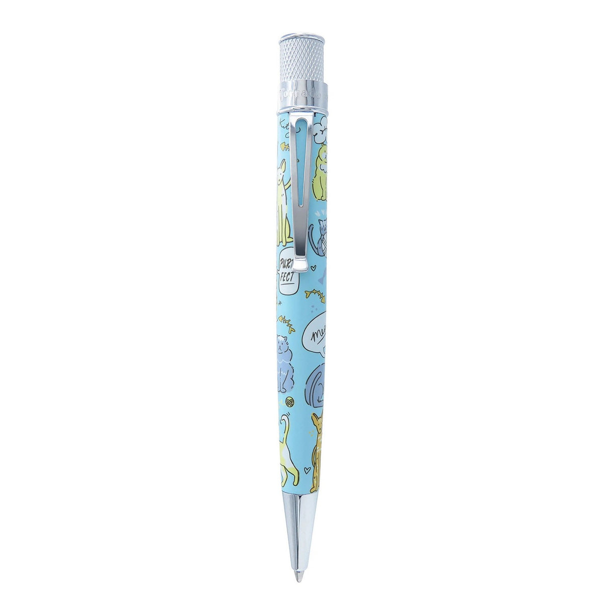 Retro 51 Tornado Rescue Series 6 Ballpoint Pen - Cat