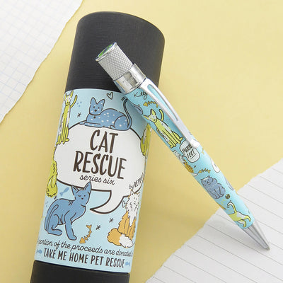 Retro 51 Tornado Rescue Series 6 Ballpoint Pen - Cat