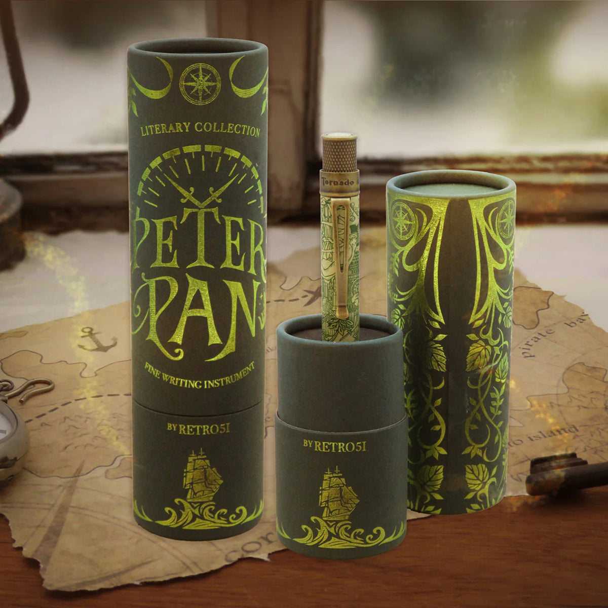 Retro 51 Tornado Literary Collection Rollerball - Peter Pan