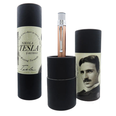 Retro 51 Tornado Vintage Metalsmith Rollerball - Nikola Tesla