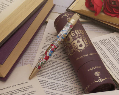 Retro 51 Tornado Literary Collection Rollerball - Beauty and the Beast