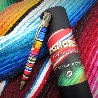 Retro 51 Tornado Vintage Metalsmith Rollerball - Poncho
