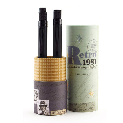 Retro 51 Tornado Gift Set - Rollerball & Propelling Pencil 1.15mm - Stealth