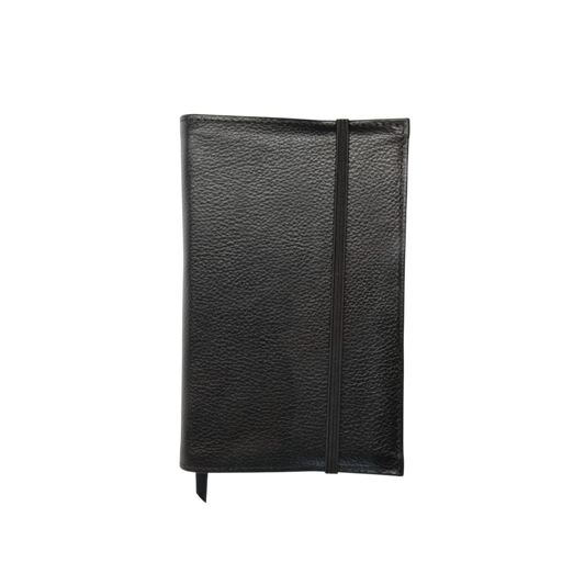Visentin Leather Notebook Cover A6 Grained + Rhodia Webby Lined Notebook