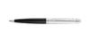 Waldmann Pocket Ballpoint Pen - Black Lacquer / Sterling Silver