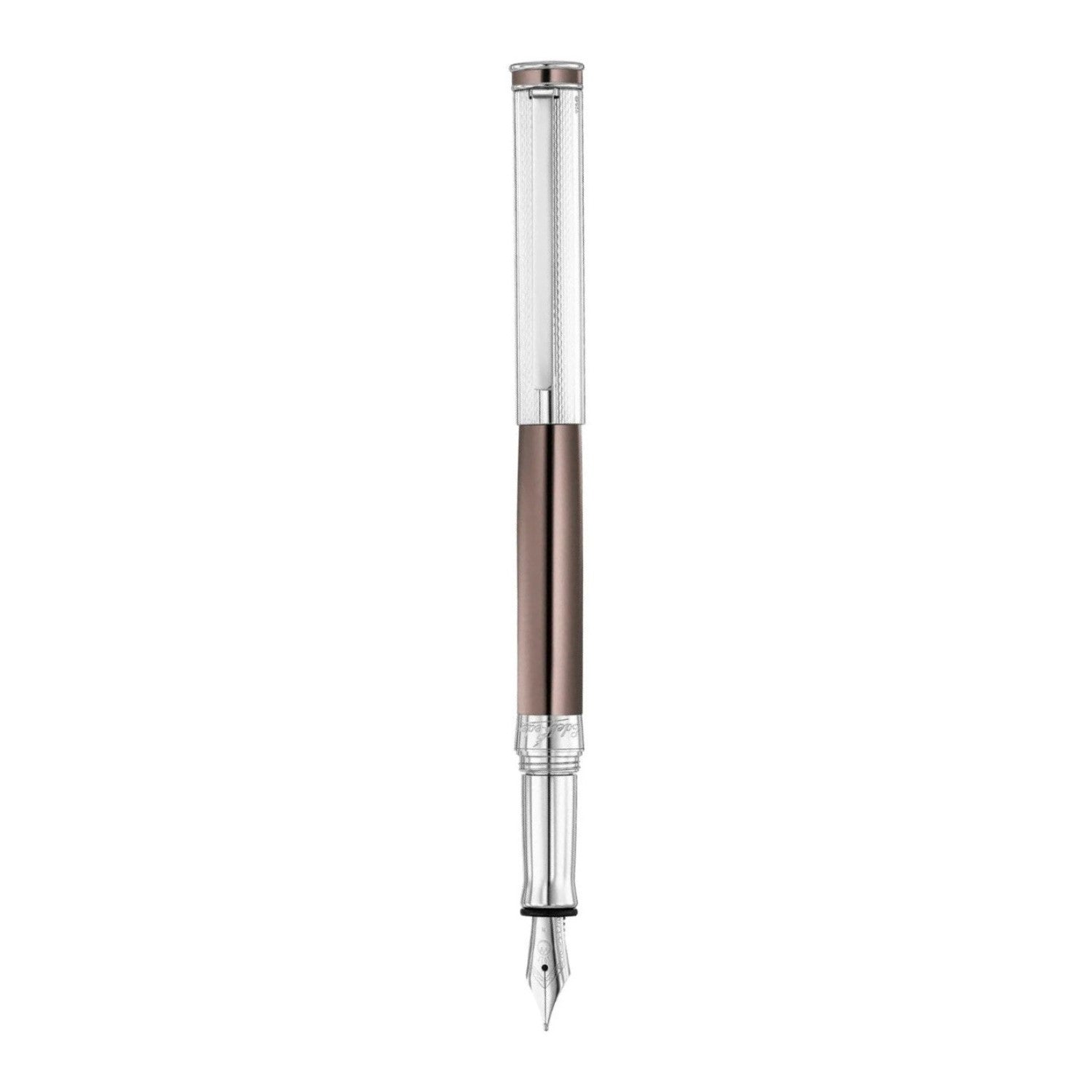 Waldmann Edelfeder Fountain Pen - Chocolate / Sterling Silver
