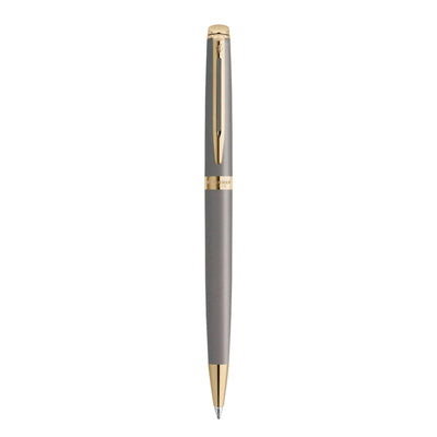Waterman Hemisphere Metallic Ballpoint Pen - Grey / Gold Trim - Special Edition