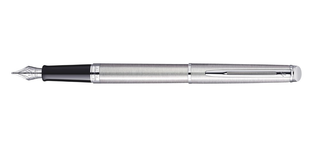 Waterman Hemisphere Fountain Pen - Stainless Steel / Chrome Trim
