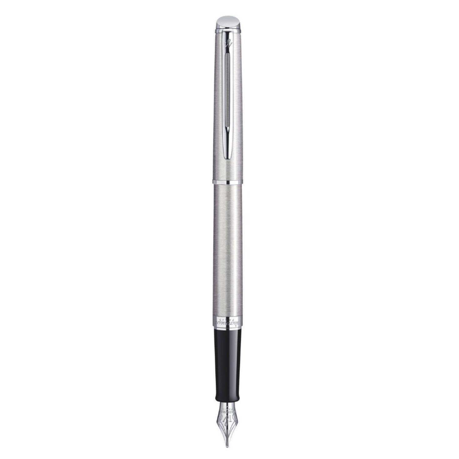 Waterman Hemisphere Fountain Pen - Stainless Steel / Chrome Trim
