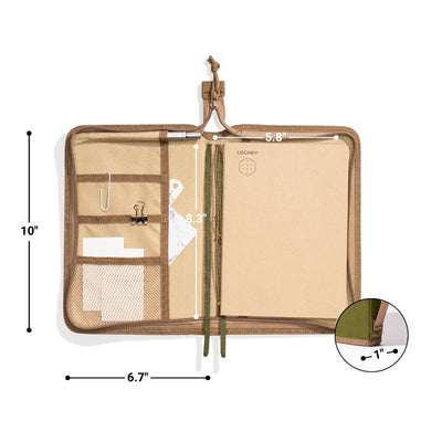 LOCHBY Field Folio A5 - Olive
