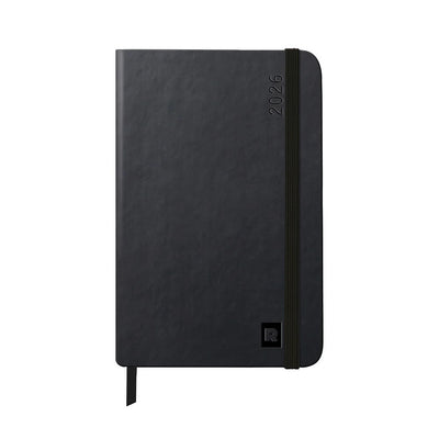 Rhodia 2026 Hard Cover A6 Weekly Horizontal Webplanner - Black