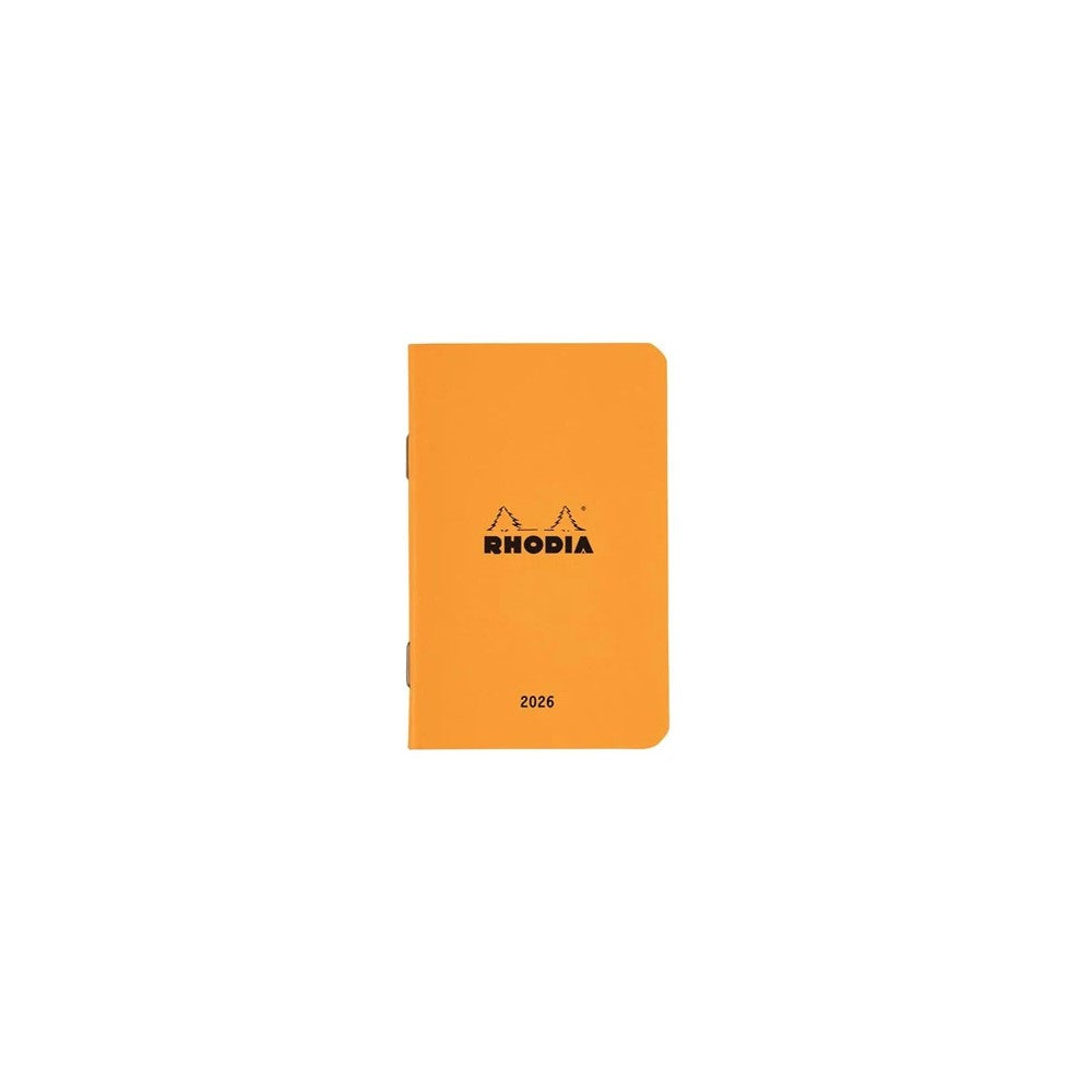 Rhodia 2026 Pocket Monthly Planner - Orange