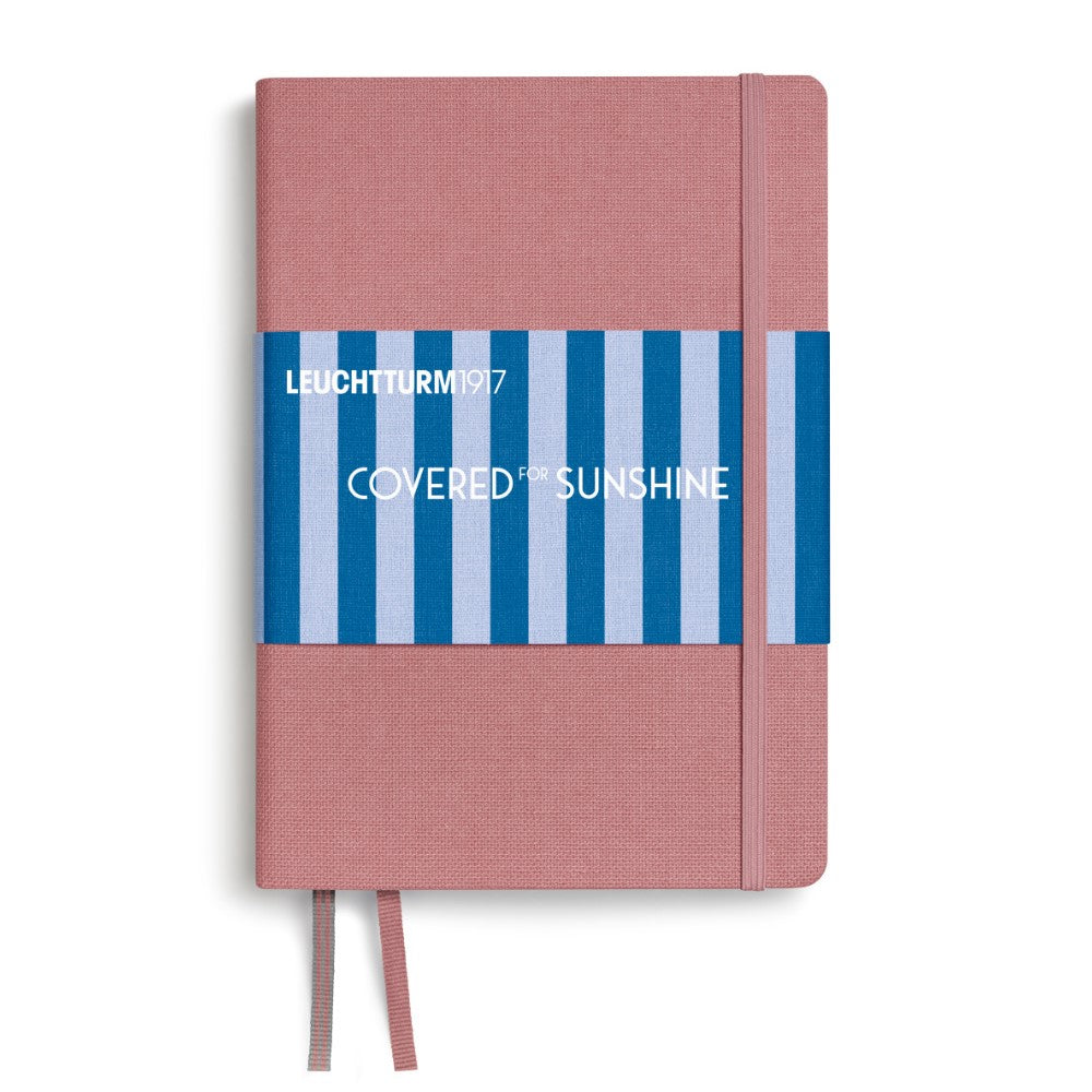 Leuchtturm 1917 Notebook A5 Dot Grid Covered for Sunshine - Beach Rose