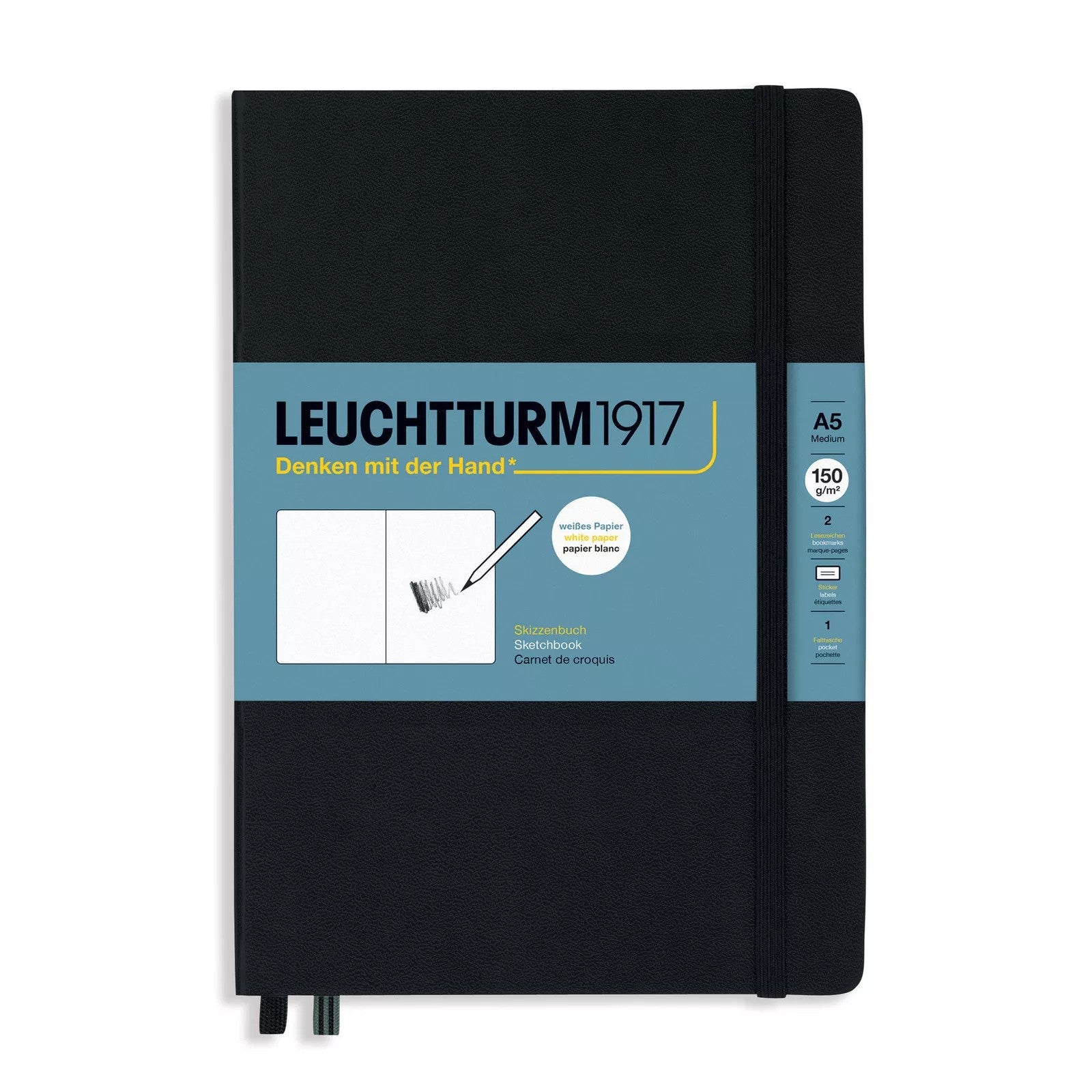 Leuchtturm 1917 Sketch Book A5 - Black