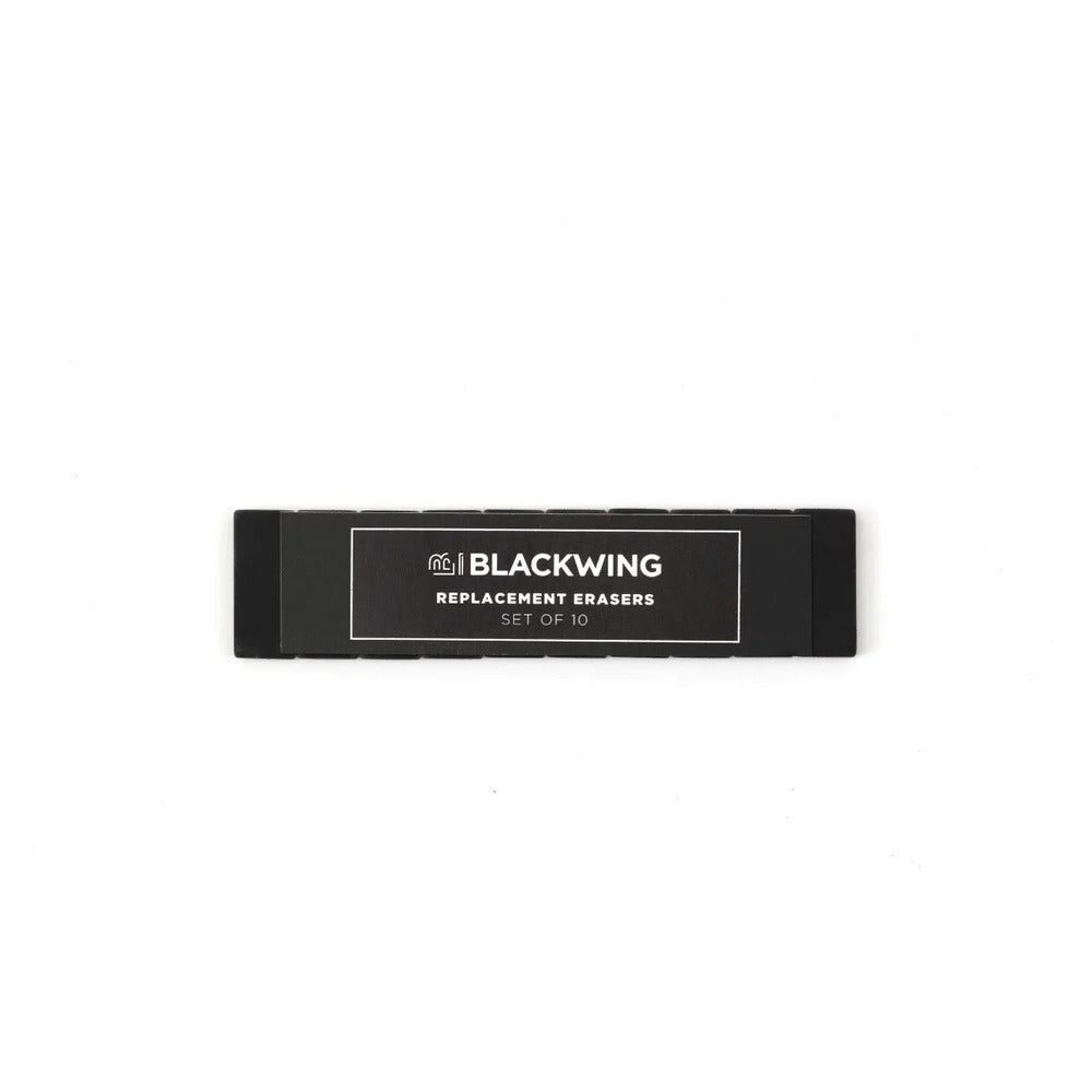 Blackwing Erasers Pack of 10 - Assorted Colours