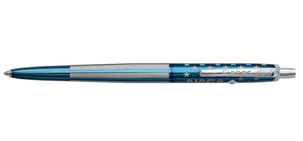 Fisher Space Pen AG7 Astronaut - Titanium Blue with NASA Worm Logo