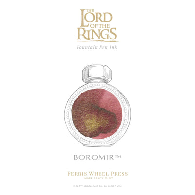 Ferris Wheel Press Lord of the Rings Ink Bottle 38ml - Boromir