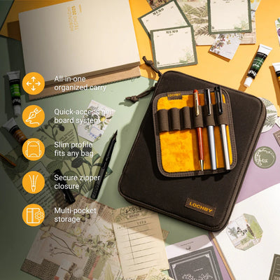 LOCHBY Daily Folio A5 - Brown