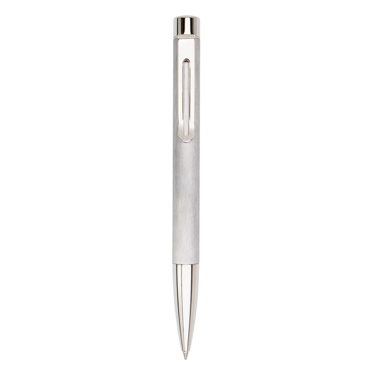 Monteverde Ritma Ballpoint Pen - Brushed Stainless Steel