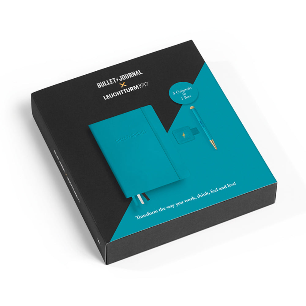 Leuchtturm 1917 Bullet Journal Collectors Set A5 Edition 2 - Turquoise