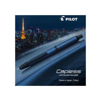 Pilot Capless Fountain Pen - Link Midnight - 2025 Limited Edition