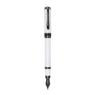 Monteverde Innova Fountain Pen Set - Cloud Dancer / Gunmetal