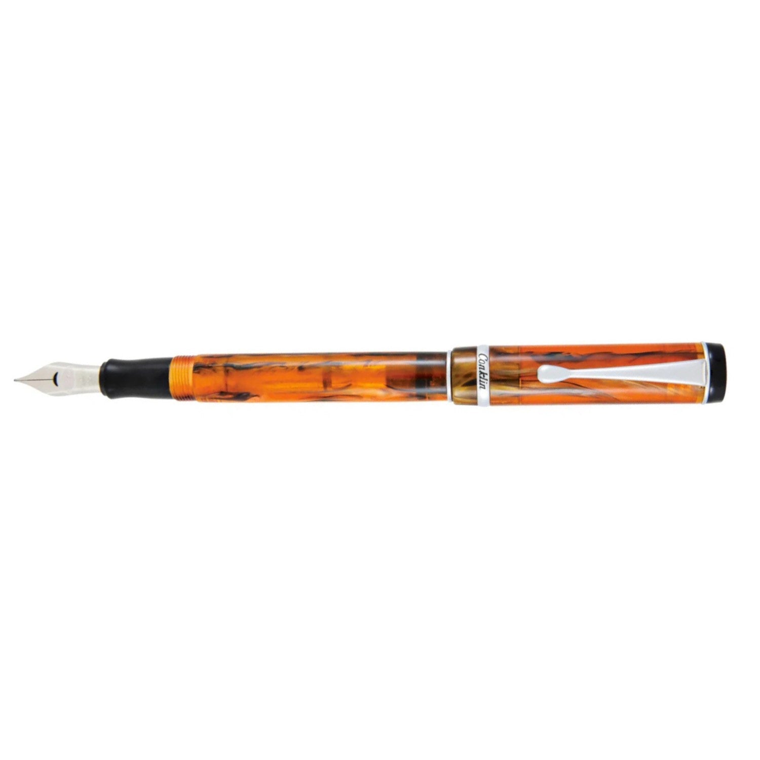 Conklin Duragraph Fountain Pen - Amber